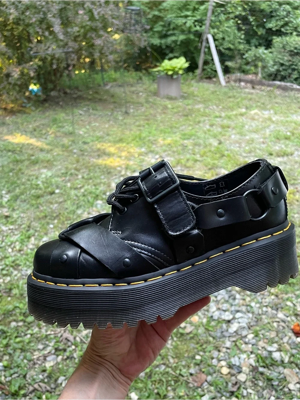 Dr Martens 1461 Quad Harness Oxford Shoes Size 6